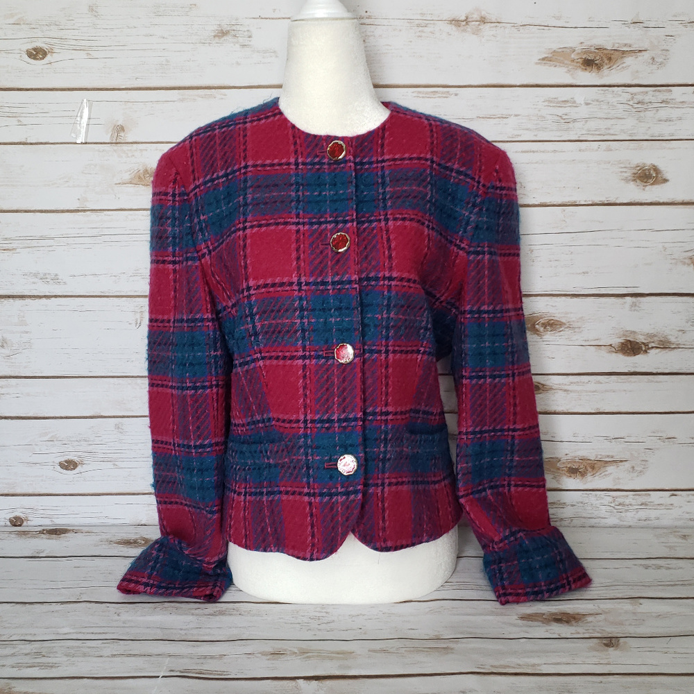 Vintage Pendleton 100% Pure Virgin Wool Blazer